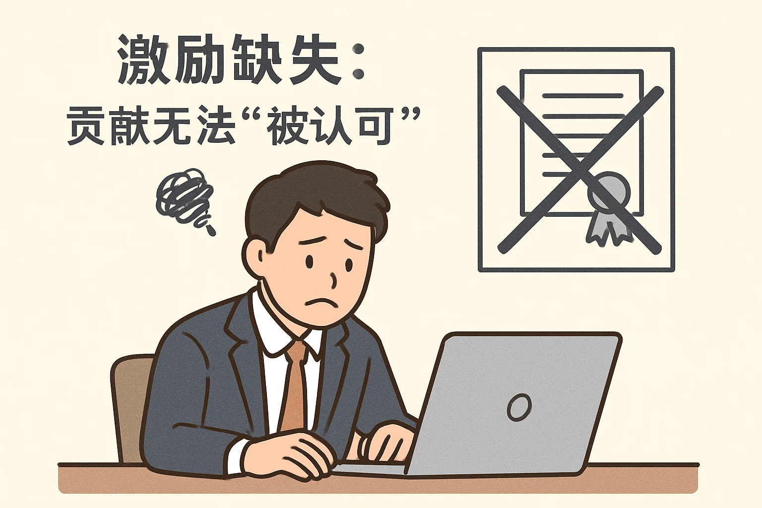 2. 激励缺失：贡献无法“被认可”
