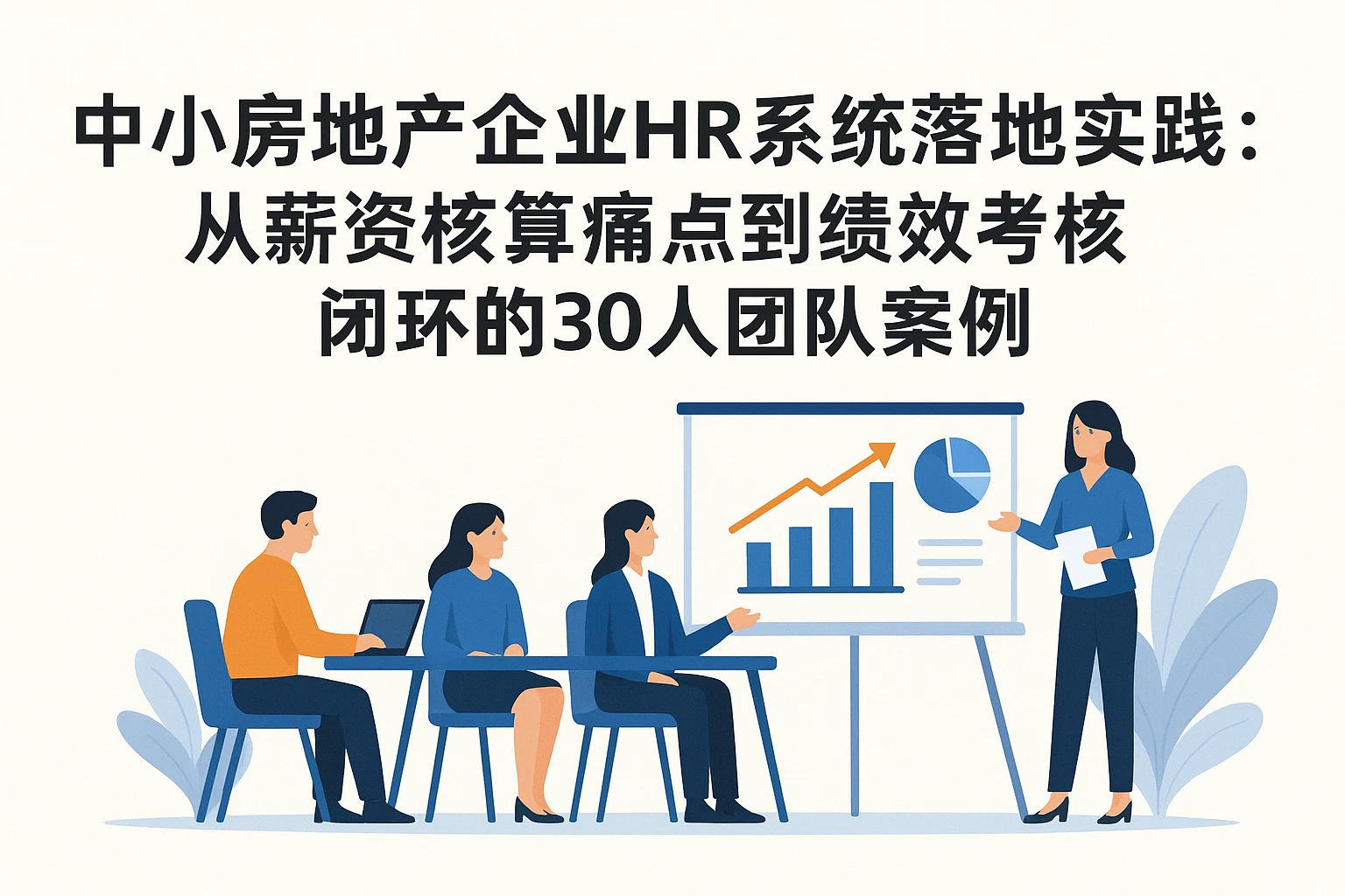 中小房地产企业HR系统落地实践：从薪资核算痛点到绩效考核闭环的30人团队案例