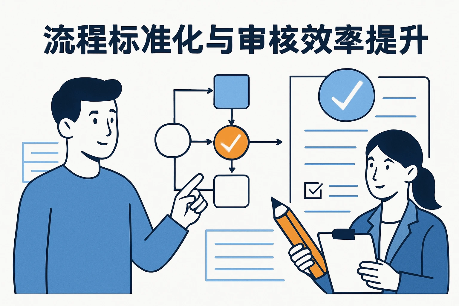 流程标准化与审核效率提升