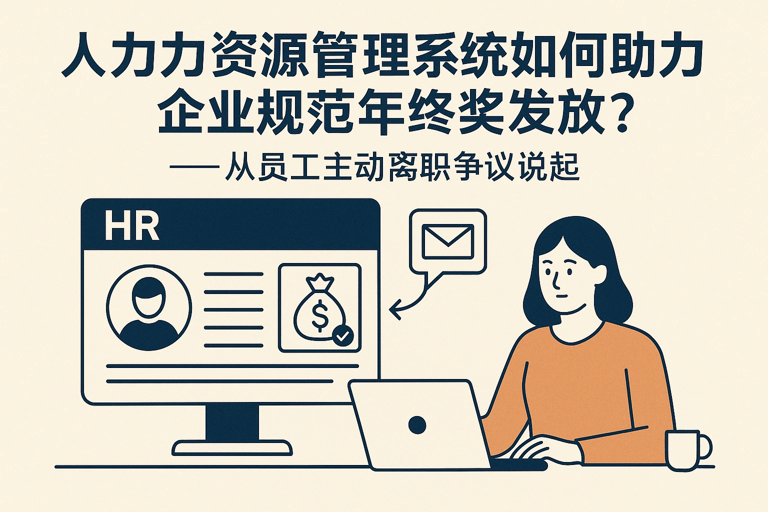 人力资源管理系统如何助力企业规范年终奖发放？——从员工主动离职争议说起