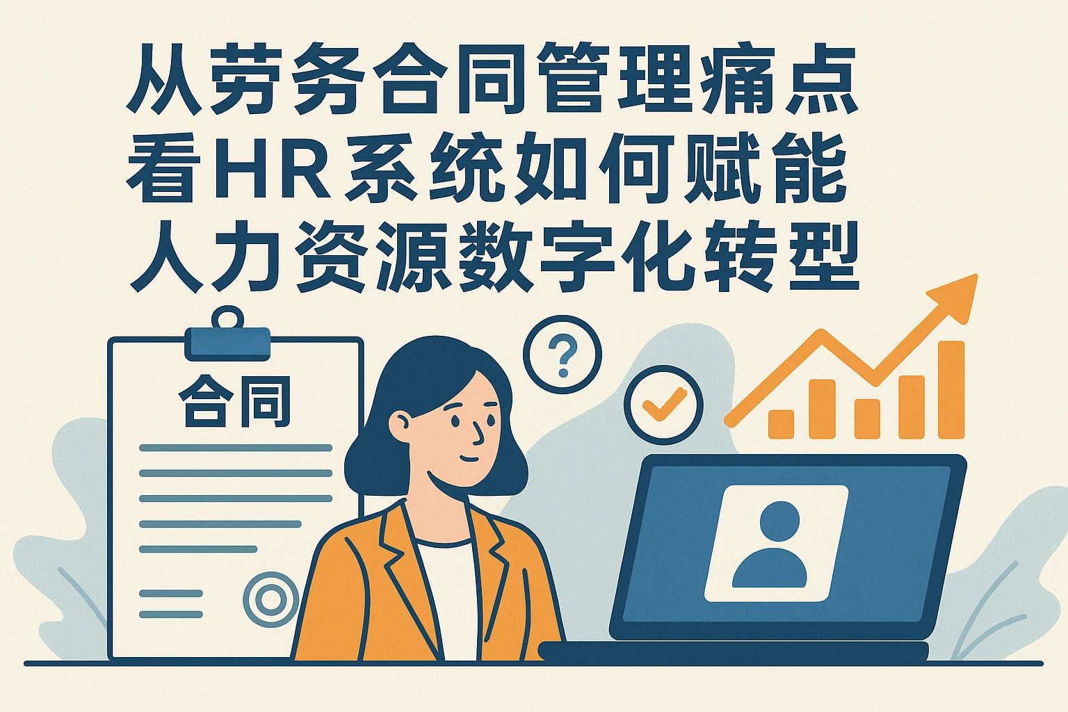 从劳务合同管理痛点看HR系统如何赋能人力资源数字化转型