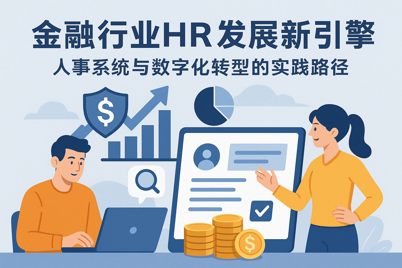 金融行业HR发展新引擎：人事系统与数字化转型的实践路径