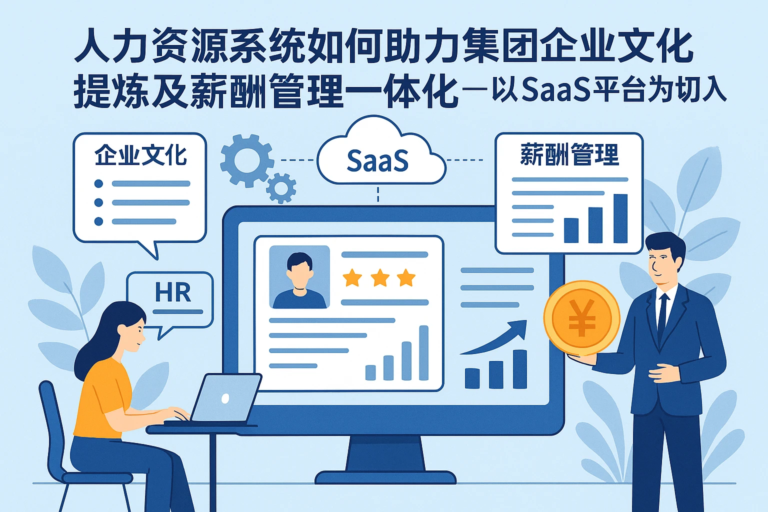 人力资源系统如何助力集团企业文化提炼及薪酬管理一体化——以SaaS平台为切入