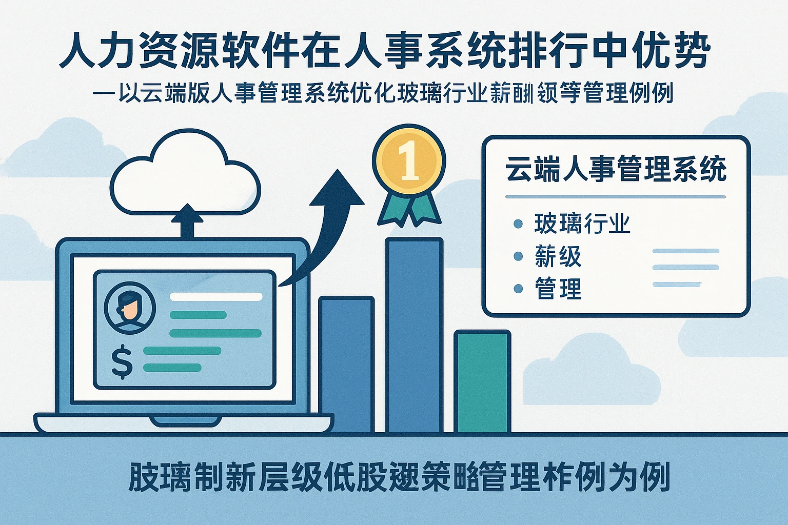 人力资源软件在人事系统排行榜中的优势——以云端版人事管理系统优化玻璃行业薪酬等级管理为例