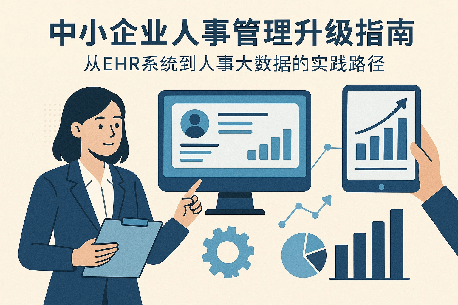 中小企业人事管理升级指南：从EHR系统到人事大数据的实践路径