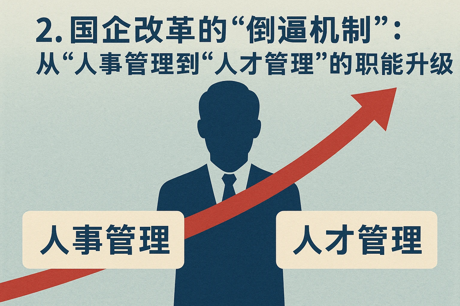 2. 国企改革的“倒逼机制”：从“人事管理”到“人才管理”的职能升级