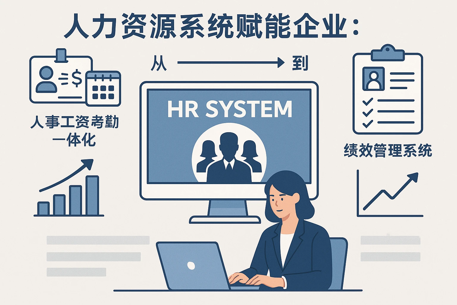 人力资源系统赋能企业：从人事工资考勤一体化到绩效管理系统的全流程优化