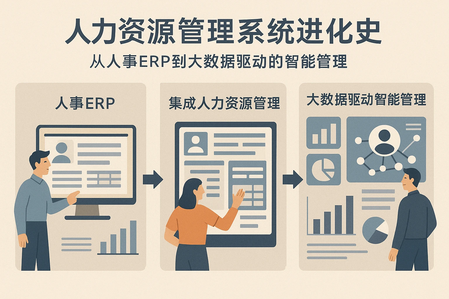 人力资源管理系统进化史：从人事ERP到大数据驱动的智能管理