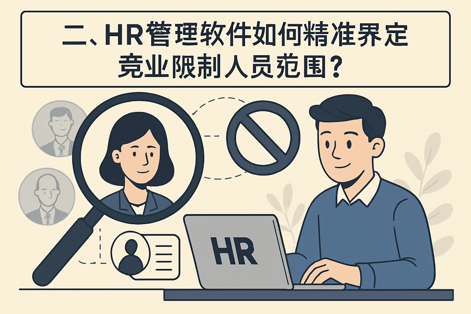 二、HR管理软件如何精准界定竞业限制人员范围？