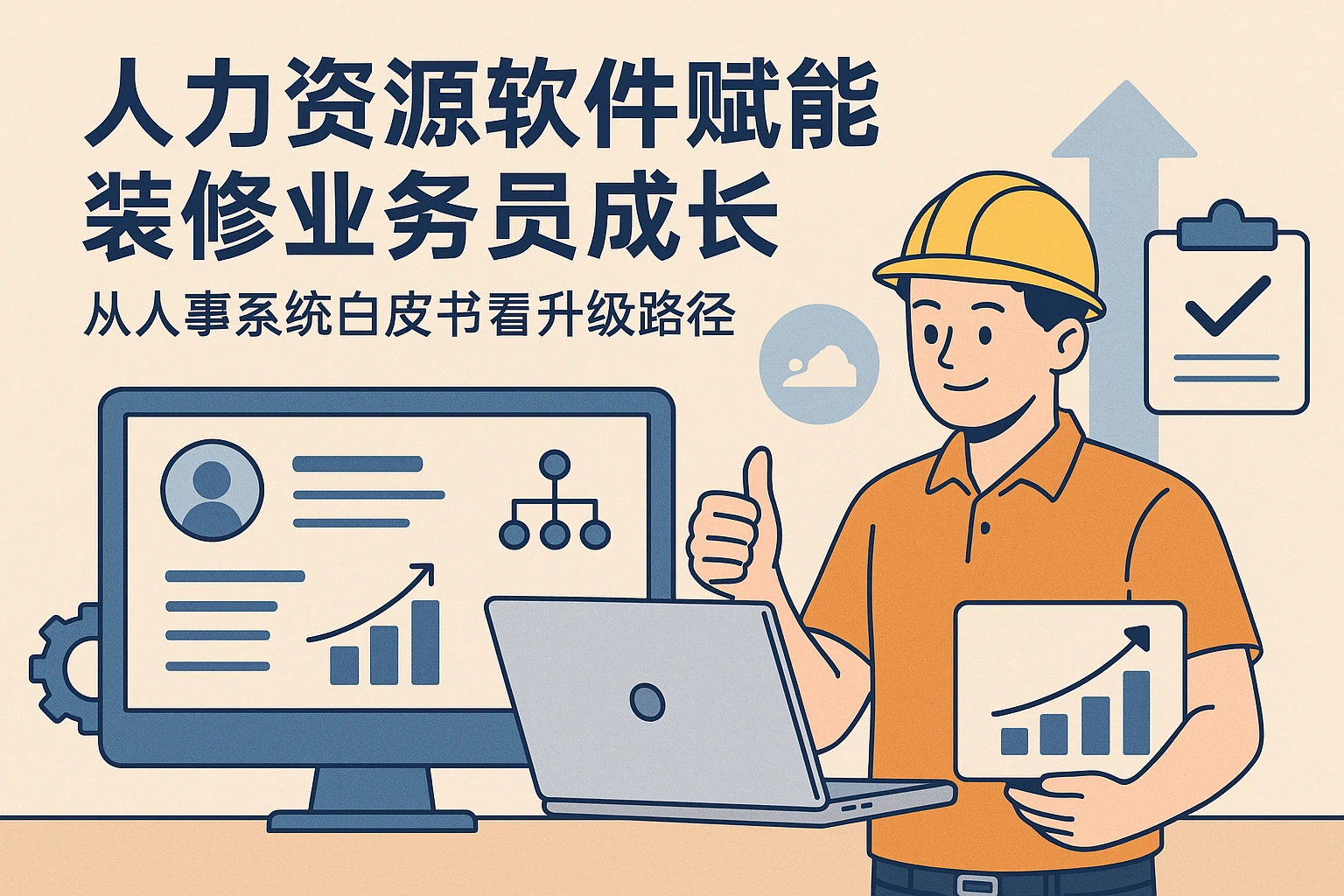 人力资源软件赋能装修业务员成长：从人事系统白皮书看升级路径