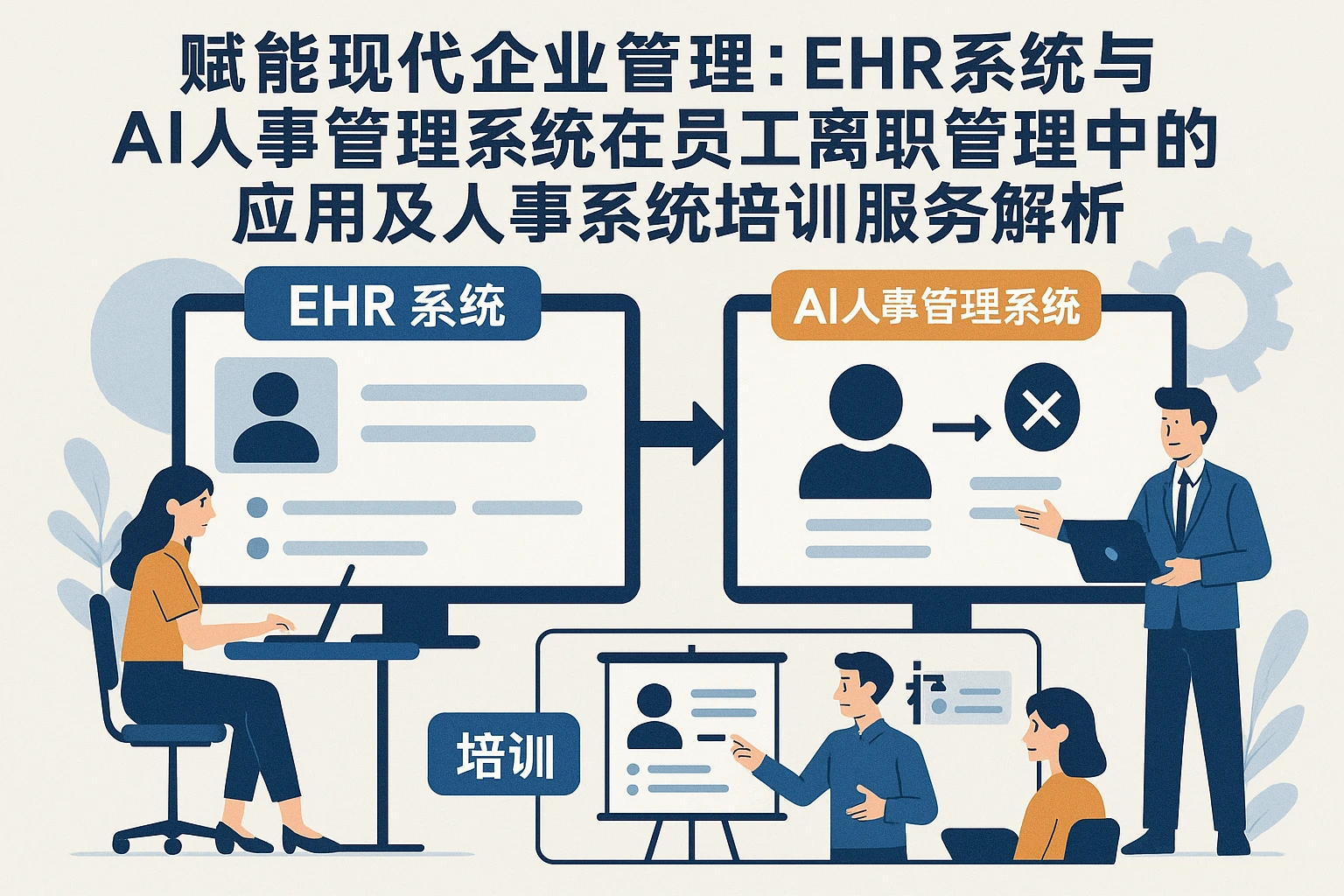 赋能现代企业管理：EHR系统与AI人事管理系统在员工离职管理中的应用及人事系统培训服务解析