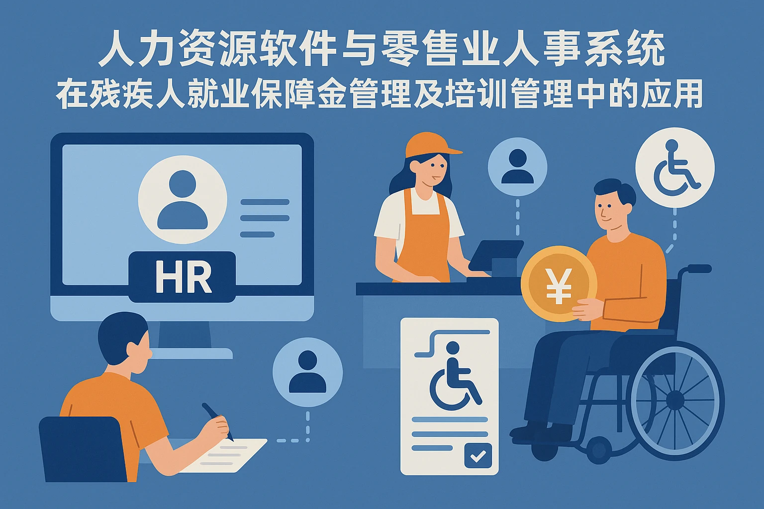 人力资源软件与零售业人事系统在残疾人就业保障金管理及培训管理中的应用