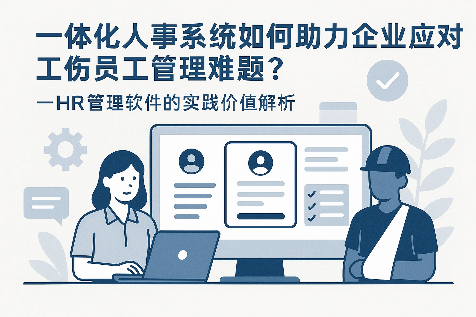 一体化人事系统如何助力企业应对工伤员工管理难题？——HR管理软件的实践价值解析