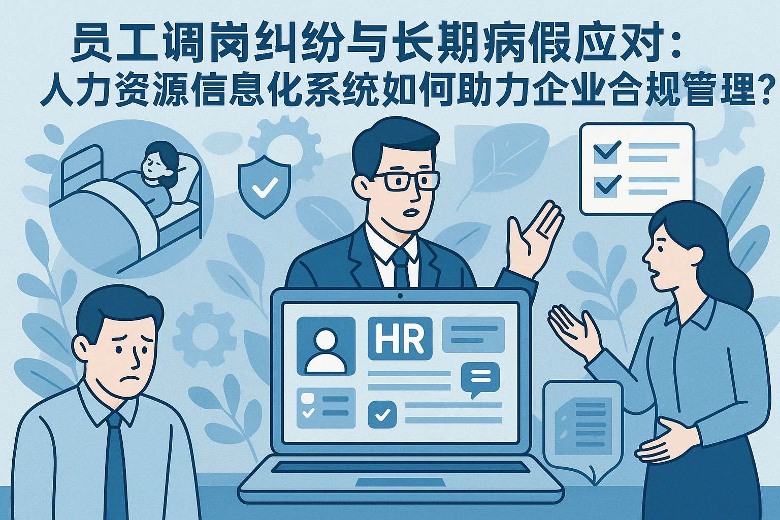 员工调岗纠纷与长期病假应对：人力资源信息化系统如何助力企业合规管理？