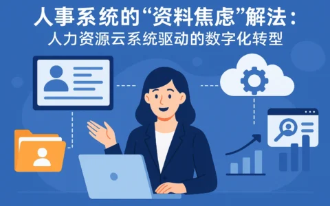 人事系统的“资料焦虑”解法：人力资源云系统驱动的数字化转型