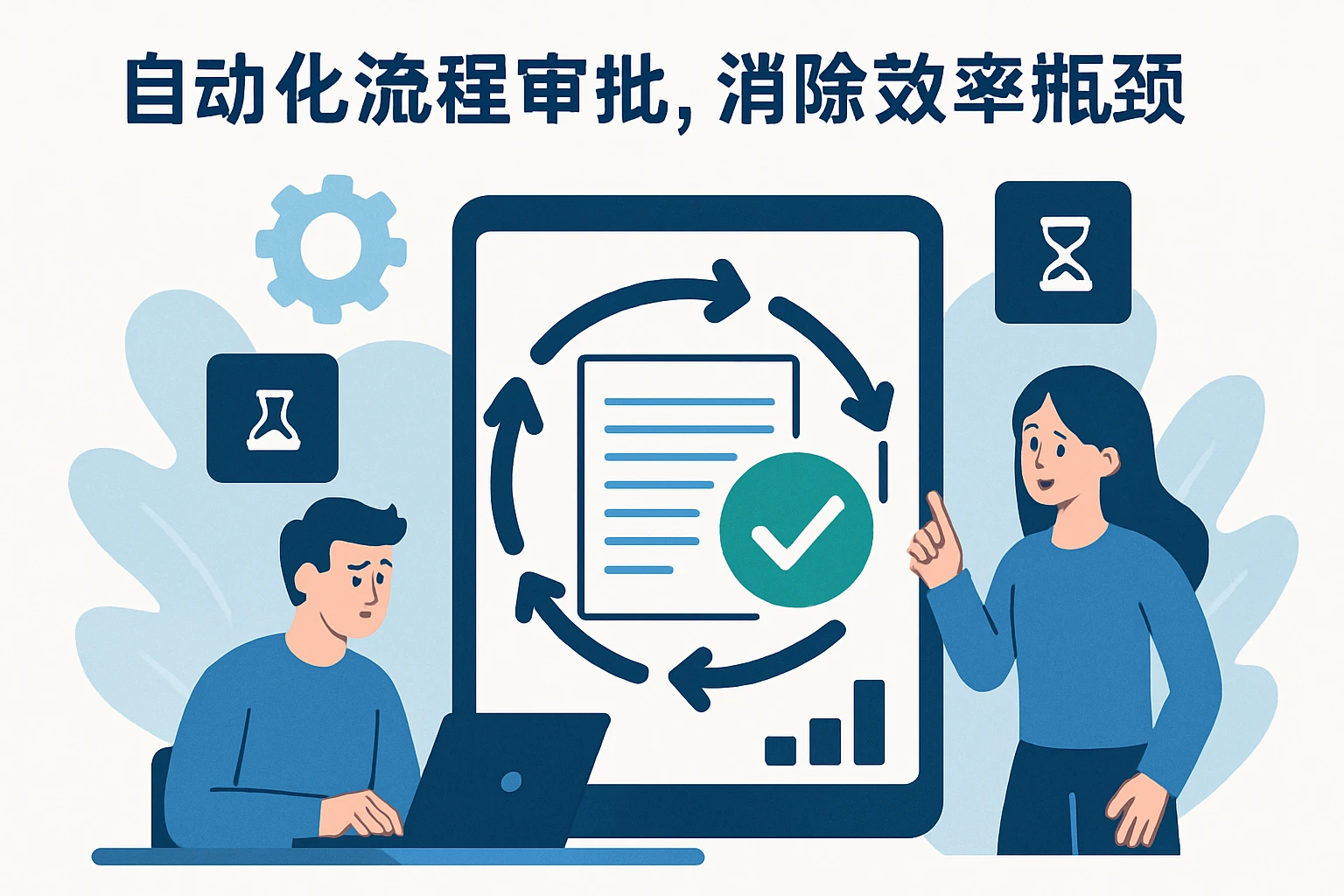 2. 自动化流程审批，消除效率瓶颈