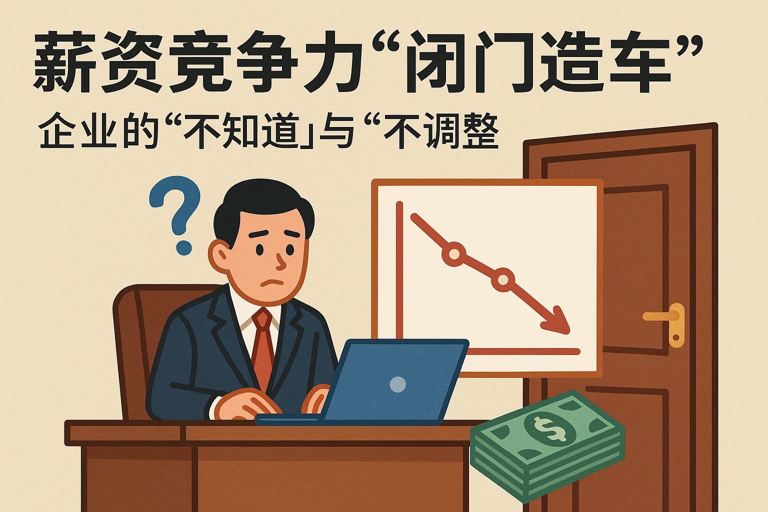 2. 薪资竞争力“闭门造车”：企业的“不知道”与“不调整”