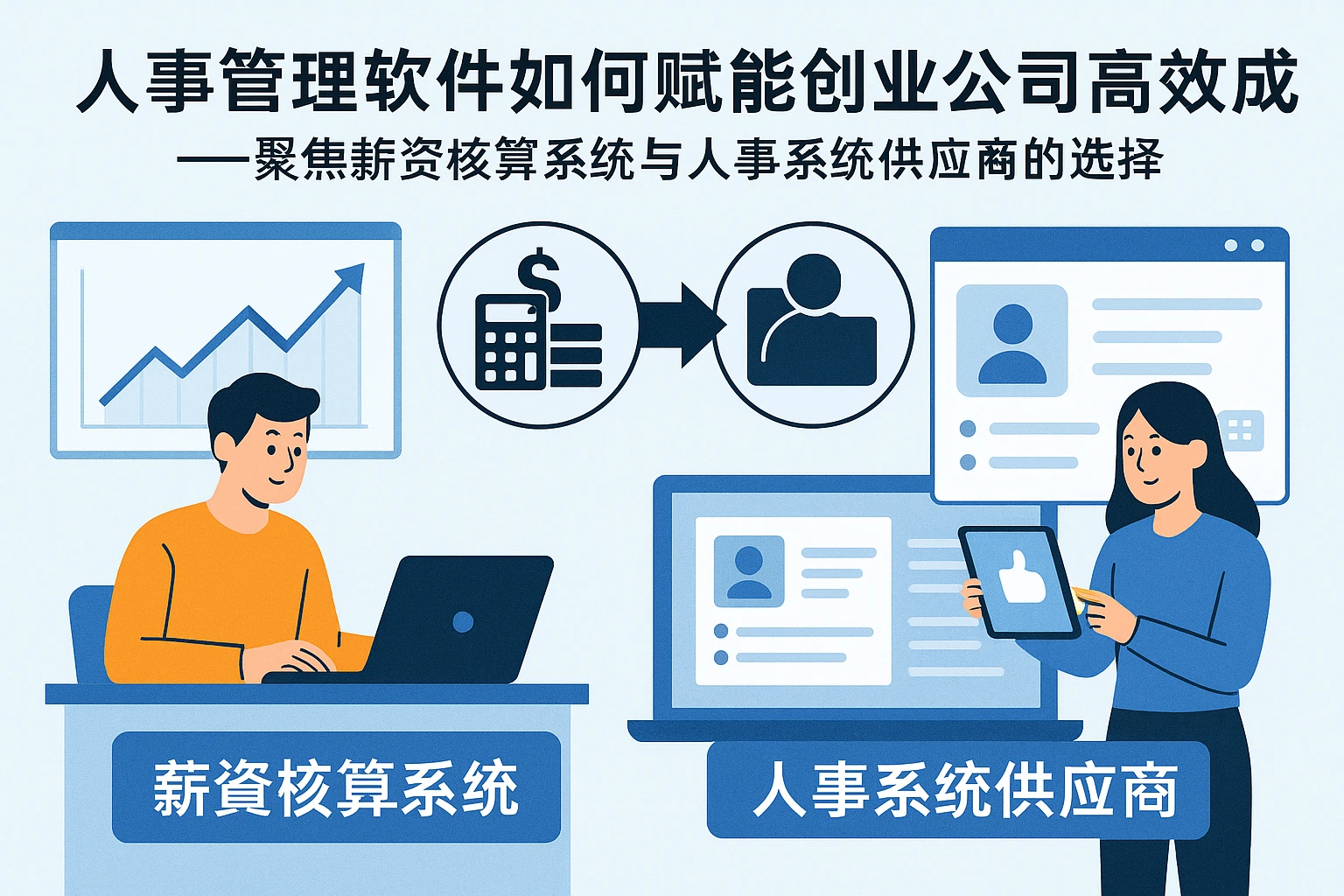 人事管理软件如何赋能创业公司高效成长——聚焦薪资核算系统与人事系统供应商的选择