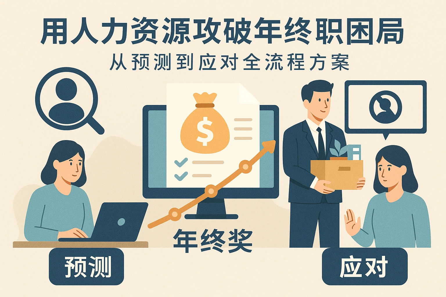 用人力资源系统破解年终奖后离职困局:从预测到应对的全流程方案