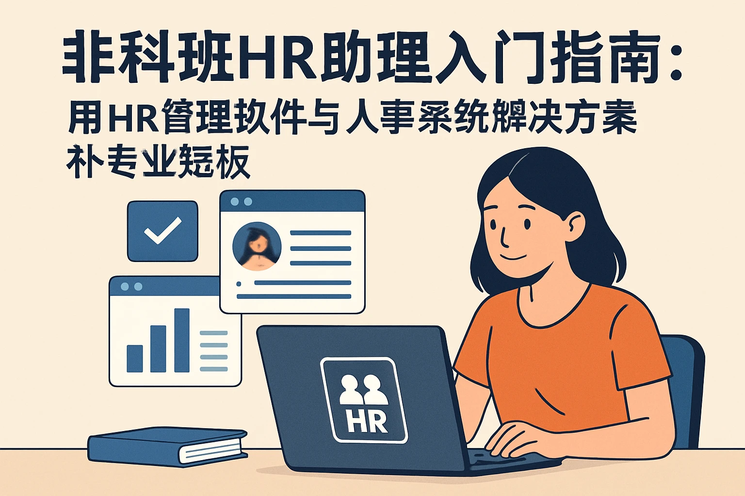 非科班HR助理入门指南：用HR管理软件与人事系统解决方案补专业短板