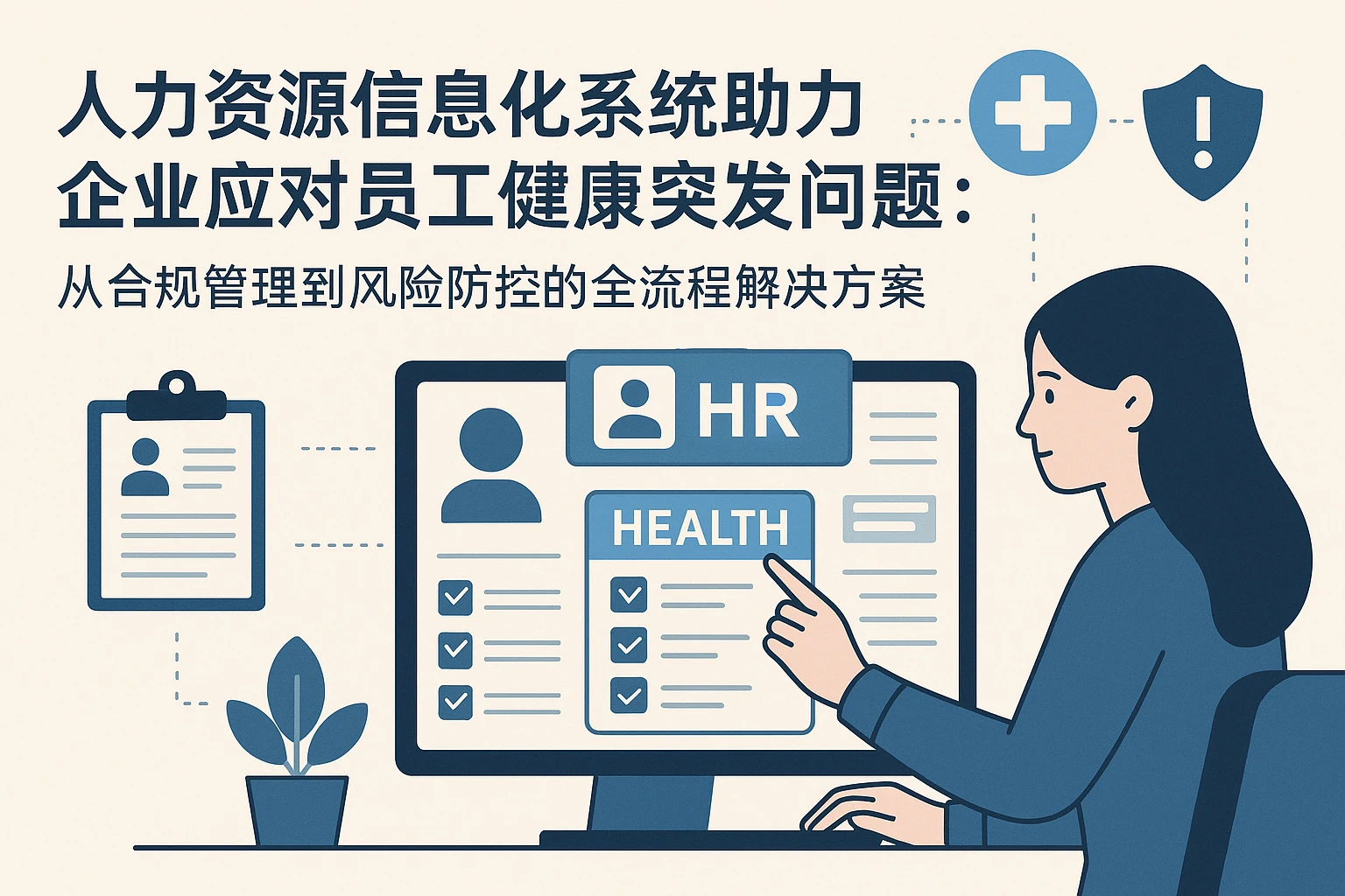 人力资源信息化系统助力企业应对员工健康突发问题：从合规管理到风险防控的全流程解决方案