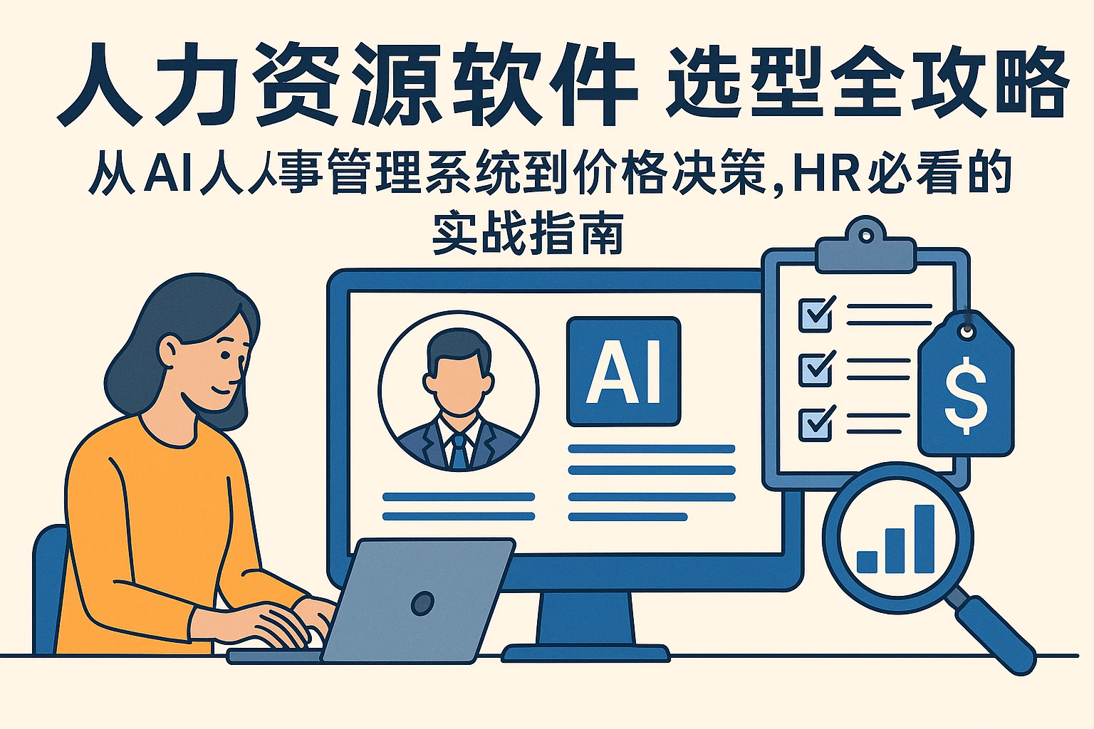 人力资源软件选型全攻略：从AI人事管理系统到价格决策，HR必看的实战指南