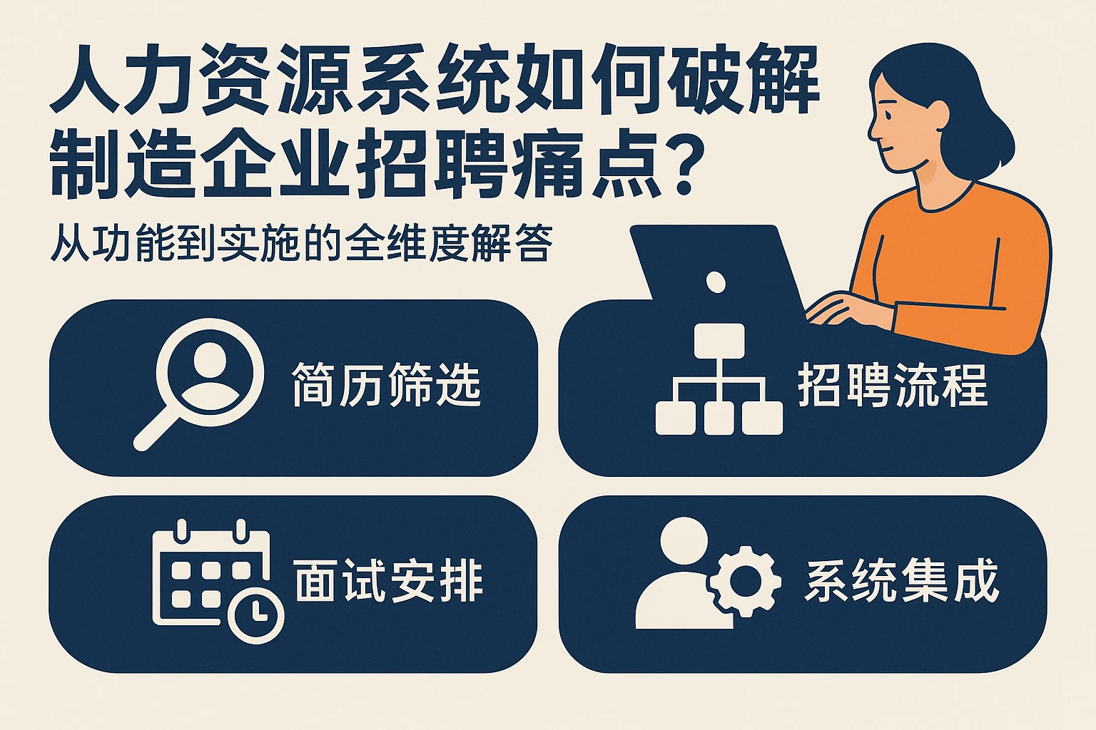 人力资源系统如何破解制造企业招聘痛点？从功能到实施的全维度解答