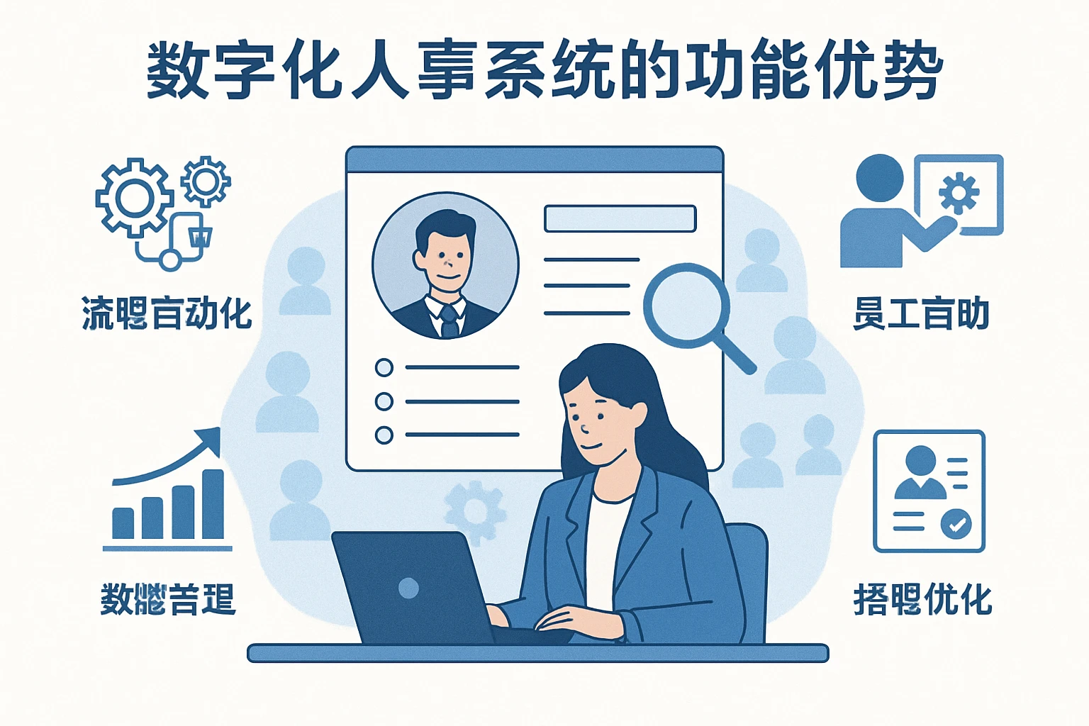数字化人事系统的功能优势
