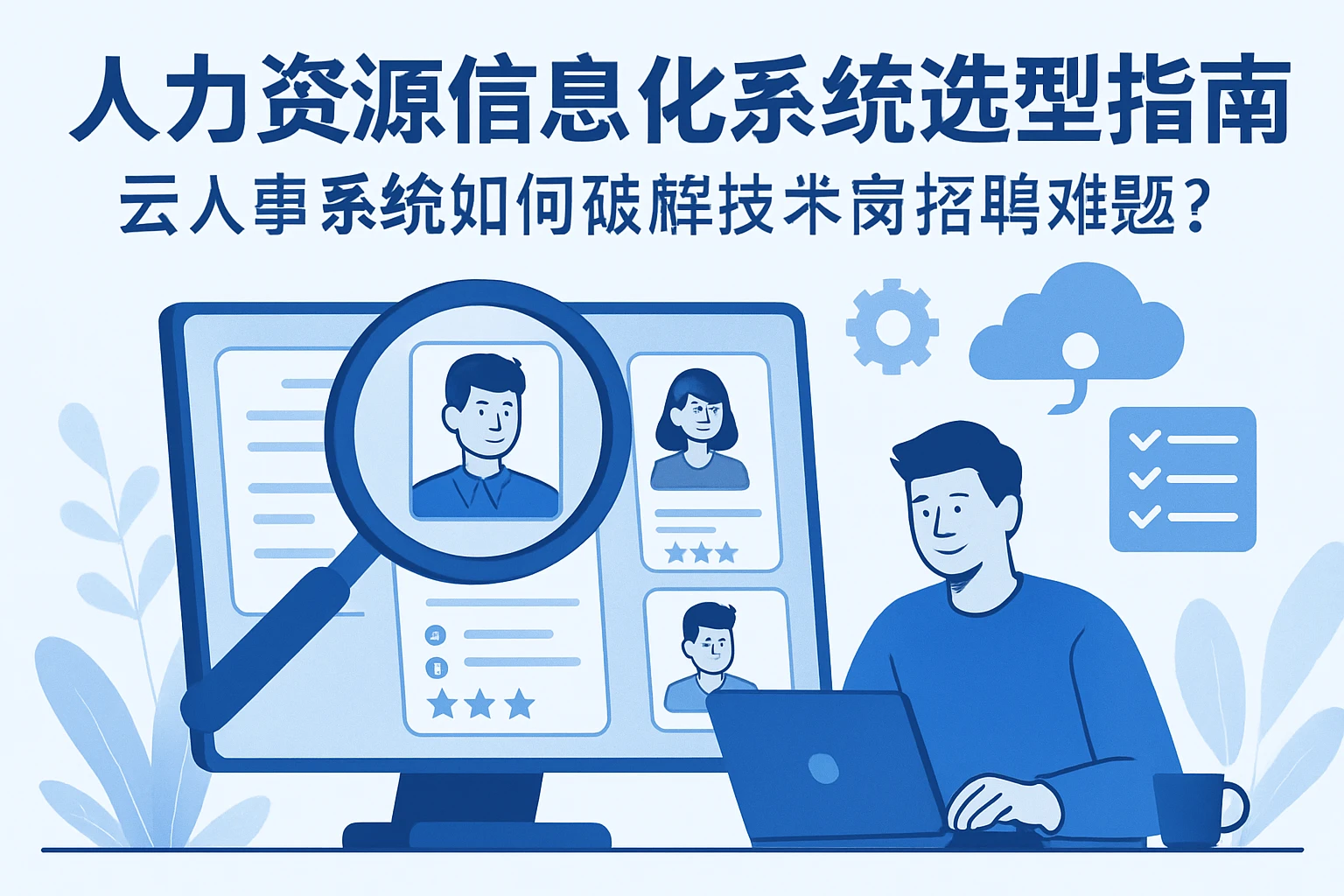 人力资源信息化系统选型指南：云人事系统如何破解技术岗招聘难题？