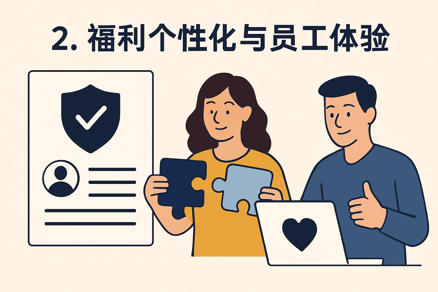 2. 福利个性化与员工体验