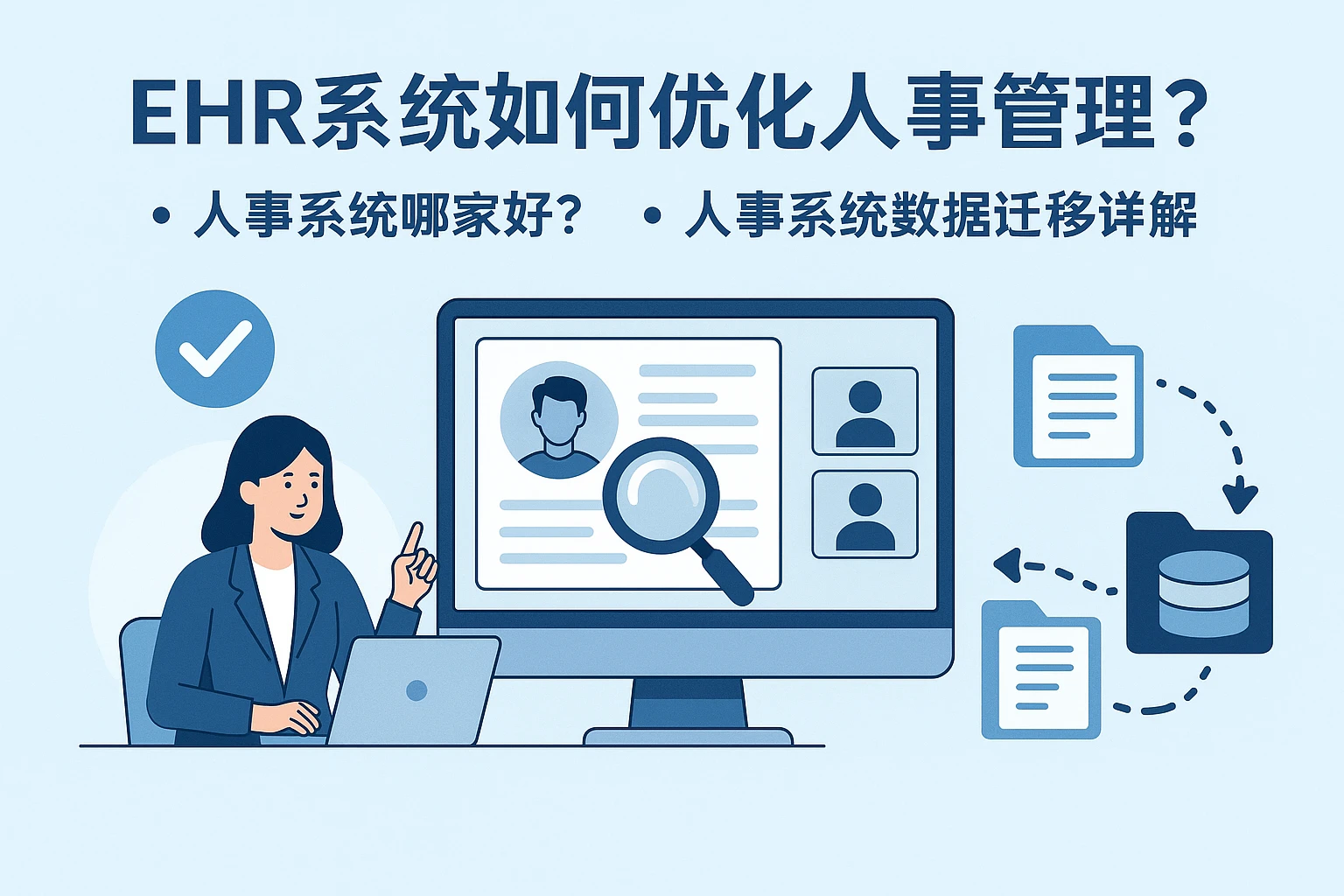 ehr系统如何优化人事管理？人事系统哪家好及人事系统数据迁移详解