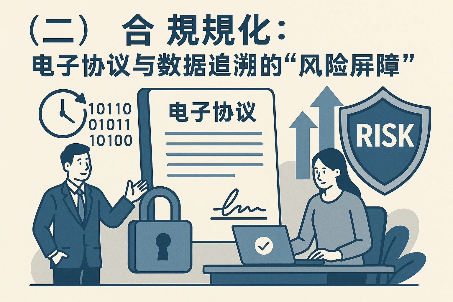（二）合规化：电子协议与数据追溯的“风险屏障”