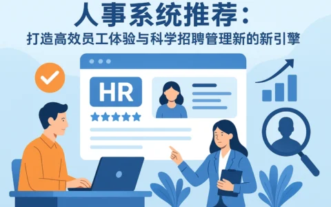 人事系统推荐：打造高效员工体验与科学招聘管理的新引擎