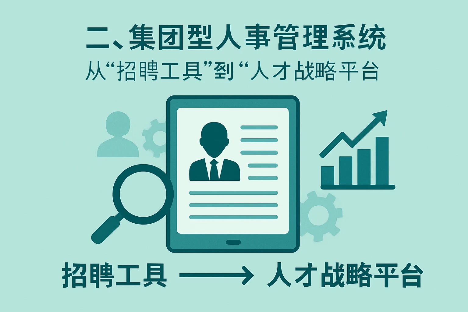 二、集团型人事管理系统：从“招聘工具”到“人才战略平台”