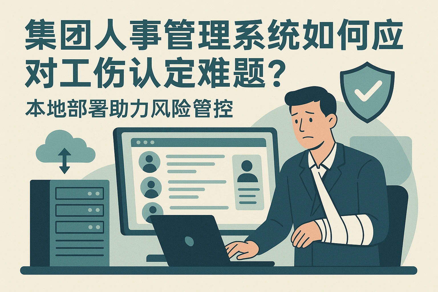 集团人事管理系统如何应对工伤认定难题？本地部署助力风险管控