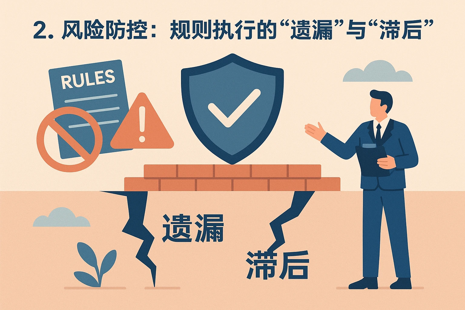 2. 风险防控：规则执行的“遗漏”与“滞后”