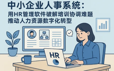 中小企业人事系统：用HR管理软件破解培训协调难题，推动人力资源数字化转型