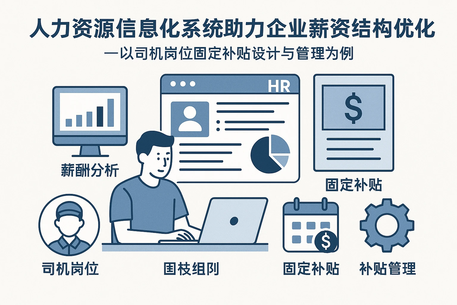 人力资源信息化系统助力企业薪资结构优化——以司机岗位固定补贴设计与管理为例