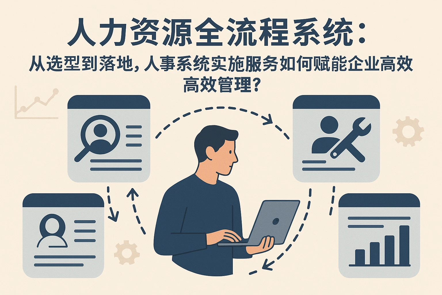 人力资源全流程系统：从选型到落地，人事系统实施服务如何赋能企业高效管理？