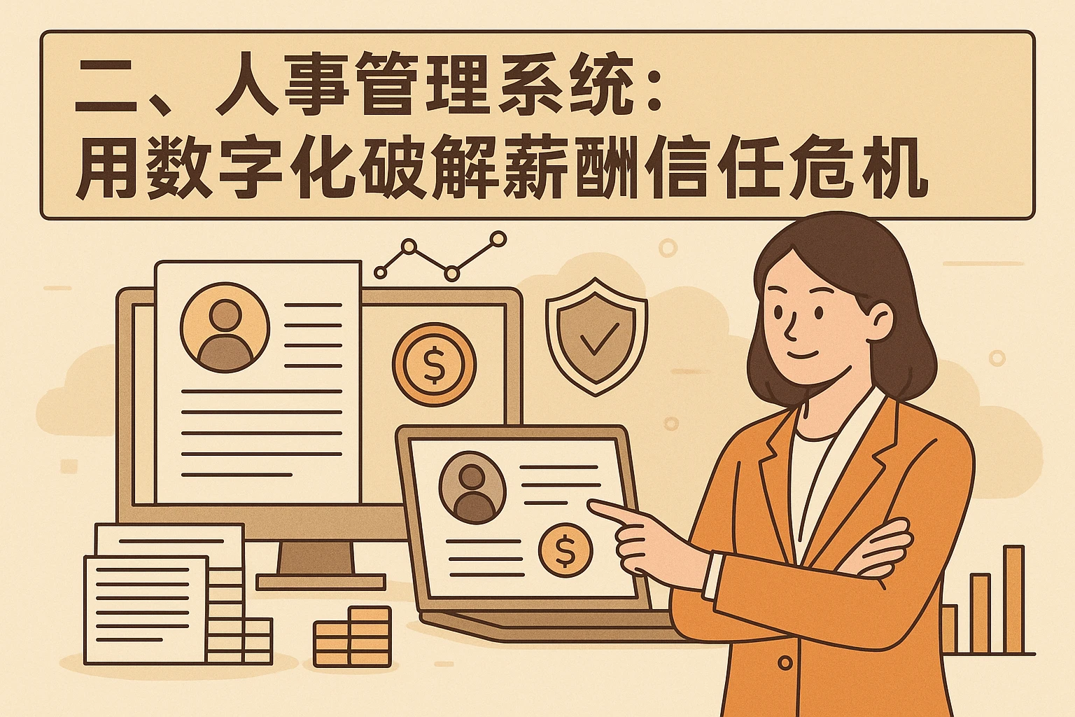 二、人事管理系统：用数字化破解薪酬信任危机