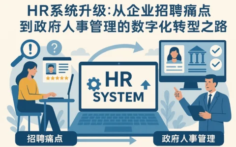 HR系统升级：从企业招聘痛点到政府人事管理的数字化转型之路