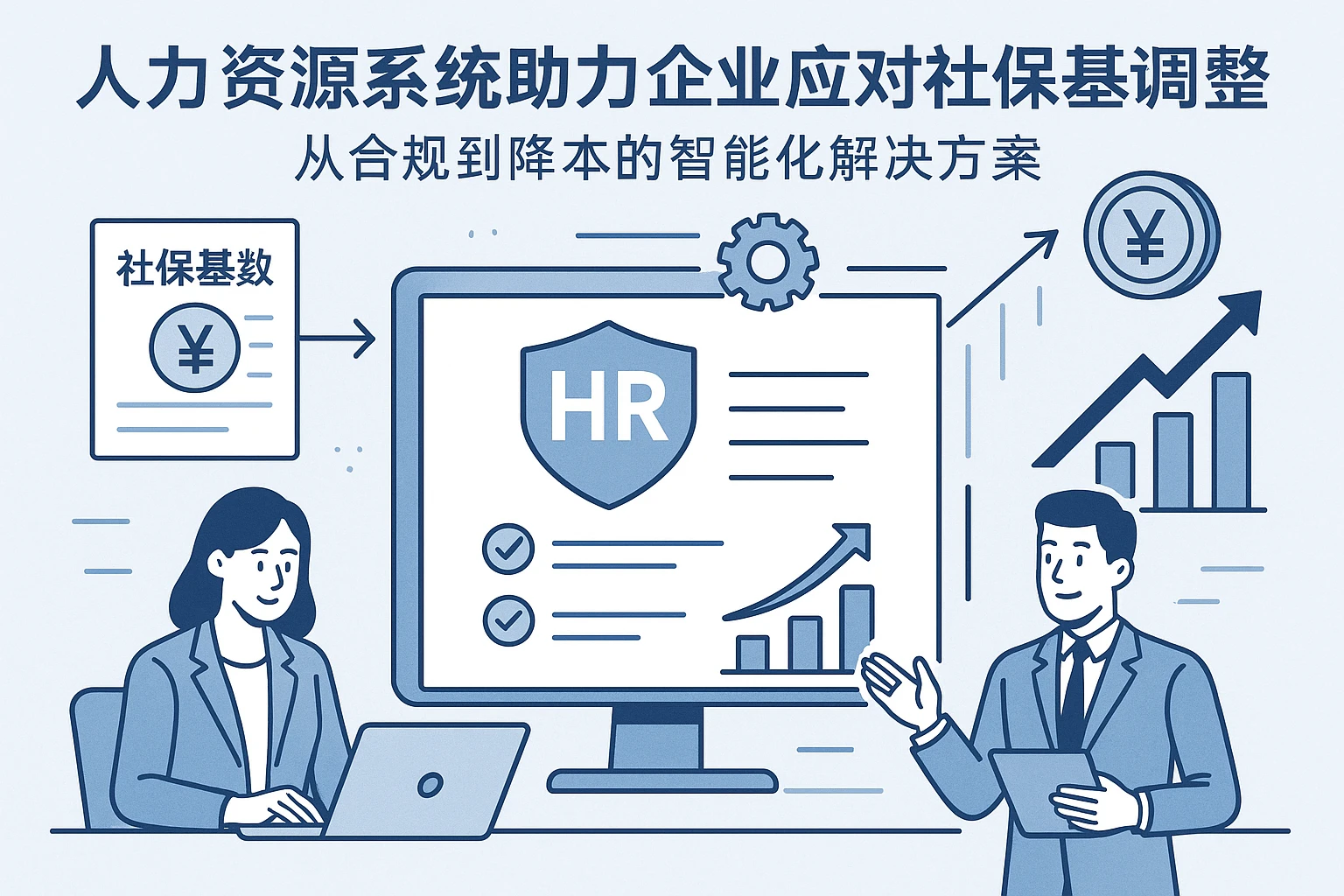 人力资源系统助力企业应对社保基数调整：从合规到降本的智能化解决方案
