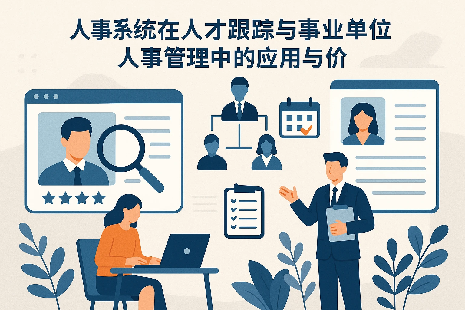 人事系统在人才跟踪与事业单位人事管理中的应用与价值