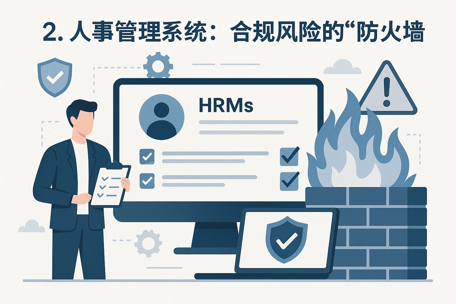 2. 人事管理系统：合规风险的“防火墙”