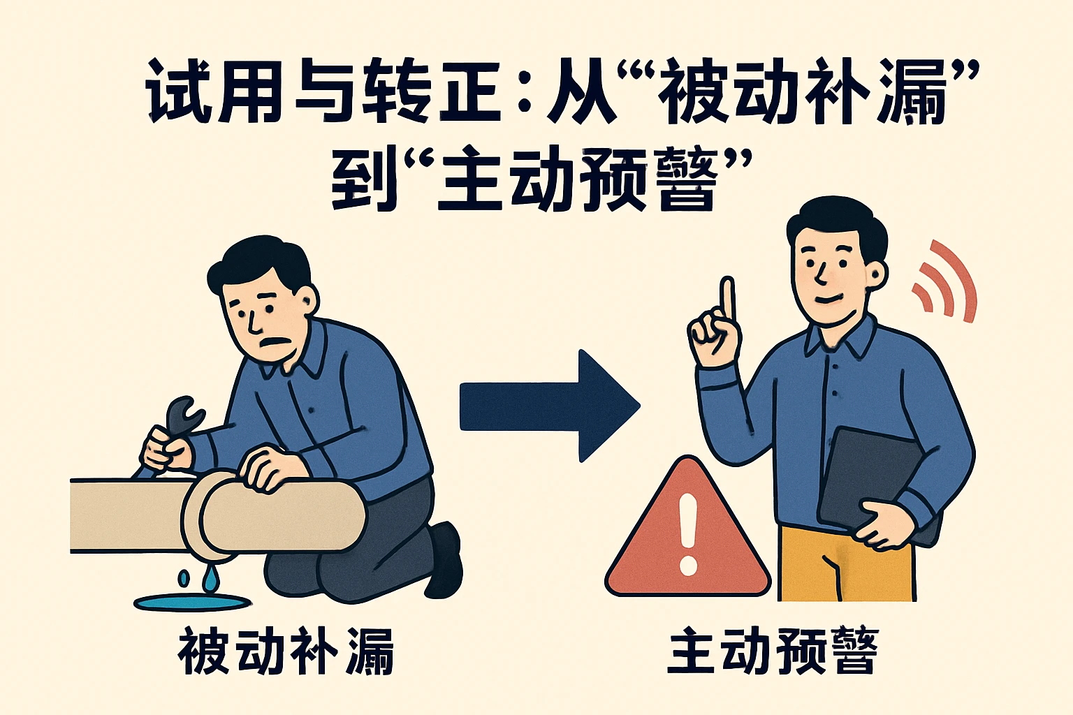 2. 试用与转正：从“被动补漏”到“主动预警”