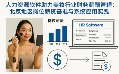 人力资源软件助力美妆行业财务薪酬管理：北京地区岗位薪资基准与系统应用实践
