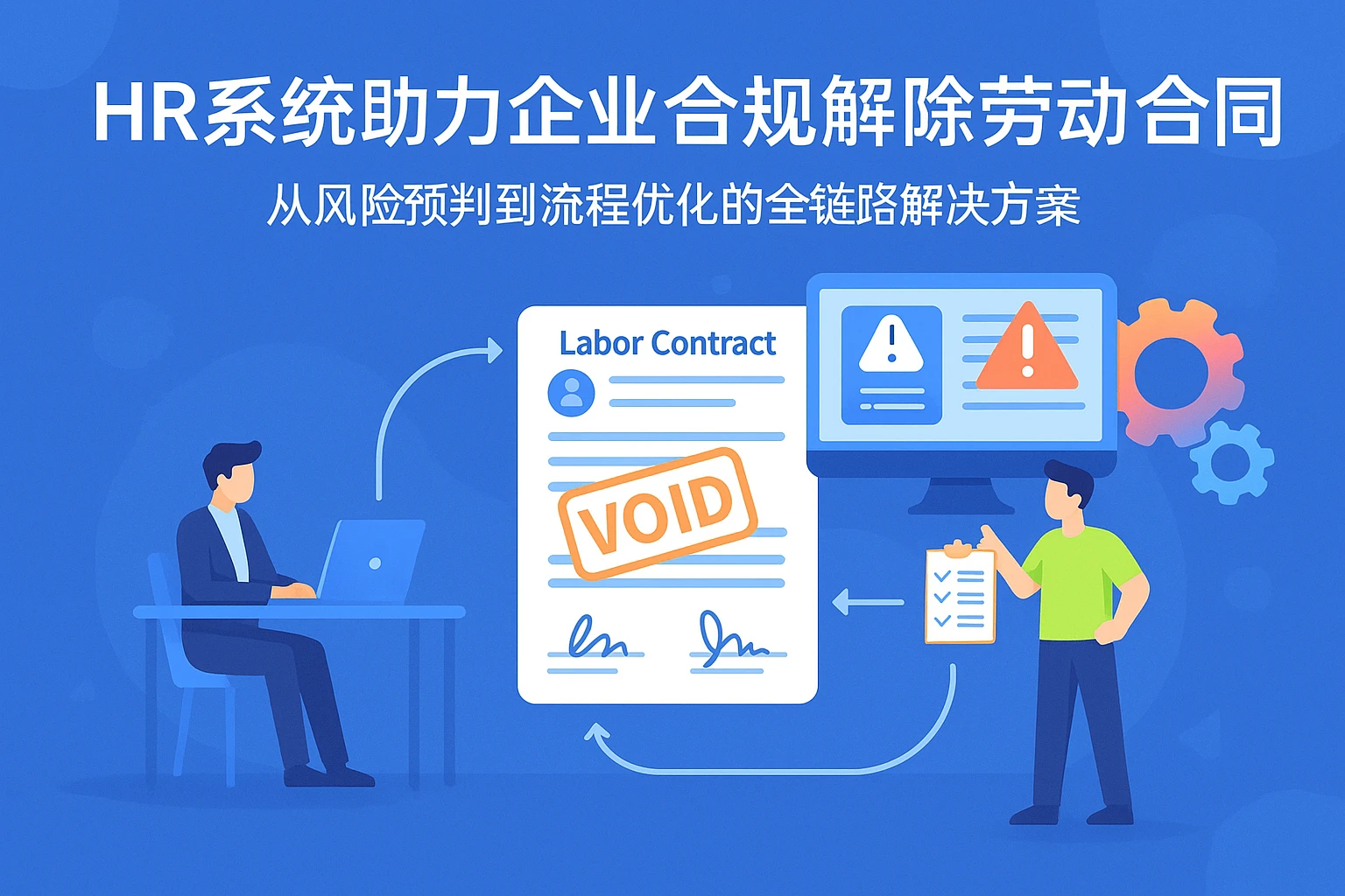 HR系统助力企业合规解除劳动合同：从风险预判到流程优化的全链路解决方案