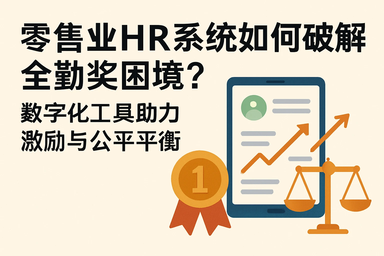 零售业HR系统如何破解全勤奖困境？数字化工具助力激励与公平平衡