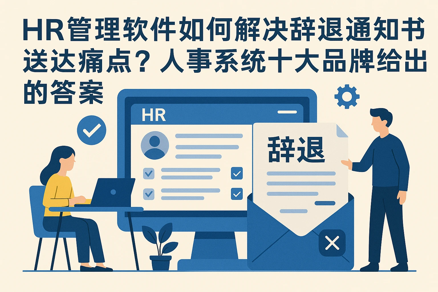 HR管理软件如何解决辞退通知书送达痛点？人事系统十大品牌给出的答案
