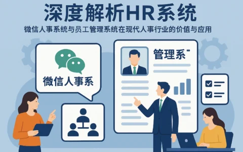深度解析HR系统：微信人事系统与员工管理系统在现代人事行业的价值与应用